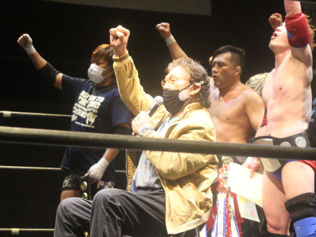 天龍プロジェクトを初観戦で「エイエイオー！」